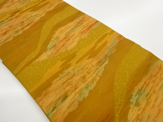 変わり横段模様織出し名古屋帯